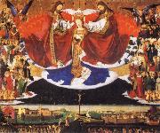 Enguerrand Quarton Coronation of the Virgin painting